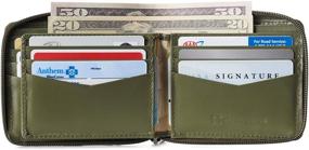 img 2 attached to Optimized Zipper Bifold Collection by Alpine Swiss