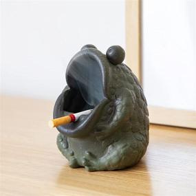 img 2 attached to Cute Frog-Shaped 🐸 HEER Cigarettes Outdoor Decorative Piece