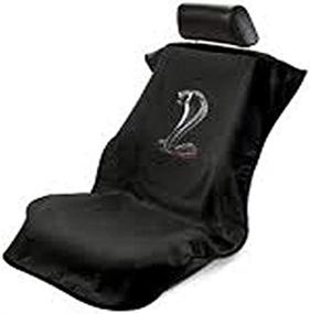 img 1 attached to 🚗 Black Seat Armour SA100COBB Towel Seat Protector for Ford Mustang Cobra