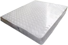 img 1 attached to 🛏️ Tosnail Queen Size Heavy Duty 4-Mil Mattress Bag Cover - Pack of 2 for Moving and Storage