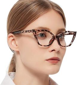 img 3 attached to 👓 MARE AZZURO Cat Eye Reading Glasses Women Cute Readers Strengths: 0, +1.0, +1.5, +2.0, +2.5, +3.0, +3.5