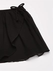 img 3 attached to 🩰 Stylish and Versatile Jacques Moret Girls' Dance Basic Wrap Skirt