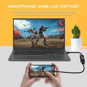 img 3 attached to 📹 4K 60FPS HDMI USB3.0 HD Game Capture Card Device by Tantrum Tow Ropes: Game Live Streaming Video/Audio Recorder Box for PS4, Nintendo Switch, Xbox Series & Wii (1)