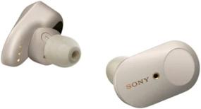img 1 attached to Sony WF-1000XM3 Silver True Wireless Noise-Canceling Earbuds Bundle with Travel Case and Memory Foam Tips