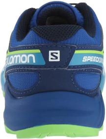 img 2 attached to 👟 Спортивные беговые кроссовки для детей SALOMON Speedcross Trailrunning Schuhe Dubarry для мальчиков: идеальная производительность и стиль для юных искателей приключений.