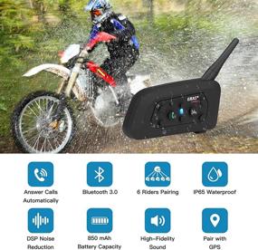 img 3 attached to EJEAS Motorcycle Bluetooth Interphone Communication Car & Vehicle Electronics