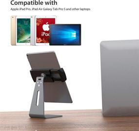 img 1 attached to Compatible Rotatable Aluminum Desktop Samsung