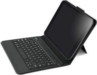 📱 belkin qode slim style keyboard case for samsung galaxy tab 3 10.1'' (black/black) - slim style keyboard case logo