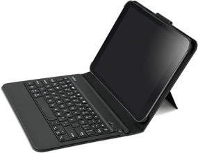 img 4 attached to 📱 Belkin QODE Slim Style Keyboard Case for Samsung Galaxy Tab 3 10.1'' (Black/Black) - Slim Style Keyboard Case