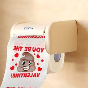 img 2 attached to 💩 JOYIN Valentine's Day Poop Emoji Toilet Paper - 3 Rolls, 200 Sheets Each - Novelty Party Favor, Gift Exchange, Anniversary