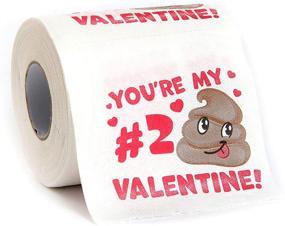 img 1 attached to 💩 JOYIN Valentine's Day Poop Emoji Toilet Paper - 3 Rolls, 200 Sheets Each - Novelty Party Favor, Gift Exchange, Anniversary