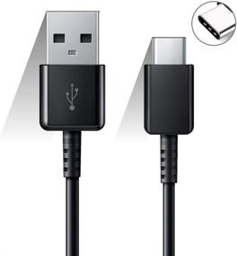 img 3 attached to Быстрая зарядка двойного порта для автомобиля с USB-C кабелем для Samsung Galaxy S9/S9+/S8/S8+/Active/Note 8/Note 9 и других моделей