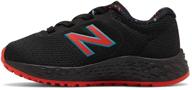 fresh foam arishi v2 bungee running shoe for kids by new balance logo