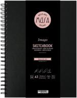 musa imago sketchbook spiral 11 75 logo