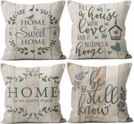 m qizi vintage pillow covers housewarming logo