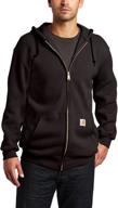 👕 closeout carhartt midweight zip front sweatshirt for men - clothing, t-shirts, and tanks logo