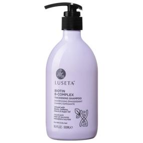 img 4 attached to Luseta Biotin B-Complex Thickening Shampoo for Hair Growth and Strength - Hair Loss Treatment for Thinning Hair with Biotin, Caffeine, and Argan Oil - Men & Women - All Hair Types - 16.9oz