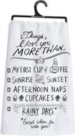 полотенце kathy dish towel love логотип