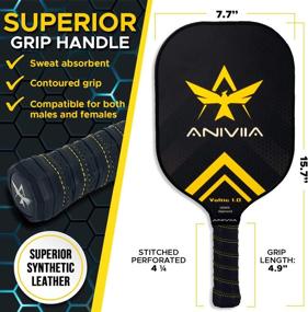 img 2 attached to Aniviia Pickleball Paddle Racket Polypropylene