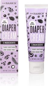 img 3 attached to Organic Diaper Cream by S.W. Basics - Soothes Tushy, 5 Ingredients, Zinc Oxide Free, Cruelty Free, 2.0 oz
