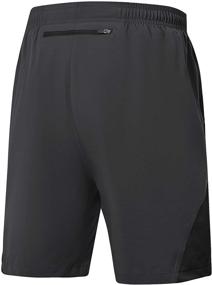 img 3 attached to BASUDAM Tennis Athletic Shorts Stretch