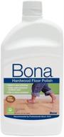 pack of 2 bona 32 oz. low-gloss hardwood floor polish: enhance your hardwood floors' shine and protect with this high-quality polish logo