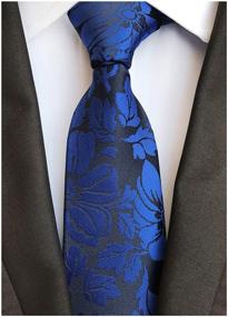 img 1 attached to Green Azalea Flowers Neckties Fathers Men's Accessories