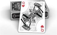 🃏 wonderland alice playing cards - silver edition логотип