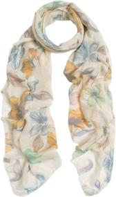 img 4 attached to Elegant Viscose Artistic Floral Fashion Women's Accessories