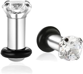 img 3 attached to 💎 Women's Jewelry: Gnoliew Stainless Gauges Tunnels Piercing
