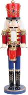 🥁 red nutcracker drummer soldier - 18 inch jeco логотип