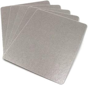 img 1 attached to 🔥 Universal Mica Sheet for Microwave Oven – Waveguide Cover | 10 Pack, Free Cutting, 150X120mm Size