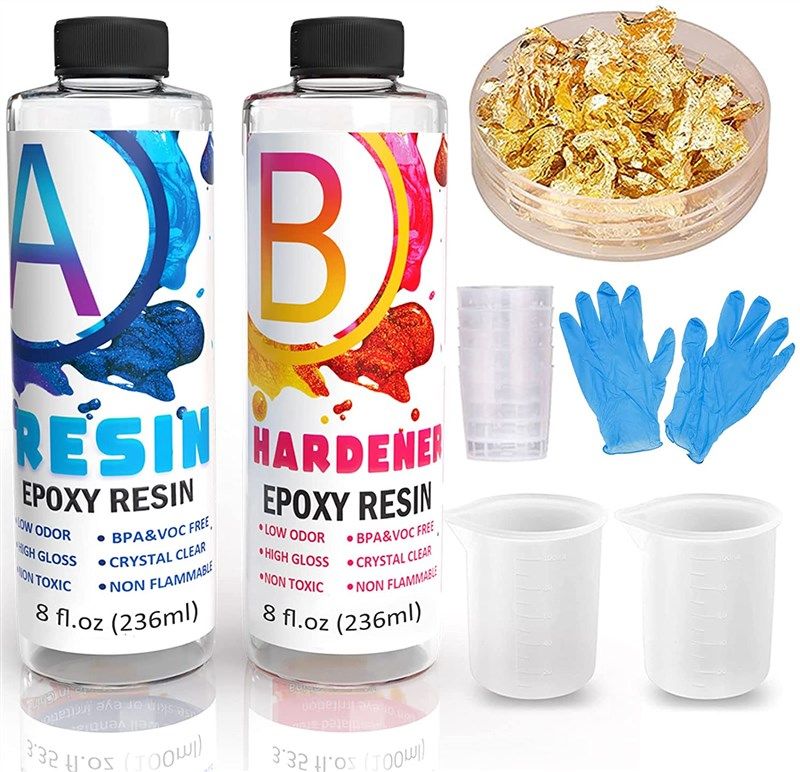 Epoxy Resin Pigment - 24 Color Liquid Translucent Epoxy Resin Colorant, Highly Concentrated Epoxy Resin Dye for DIY Jewelry Making, AB Resin Coloring