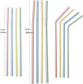 img 2 attached to NINU 500 Pack Disposable Colorful Flexible