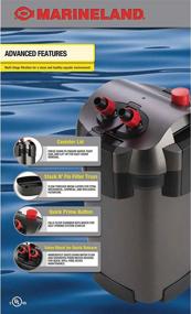 img 1 attached to 🐠 Optimized Marineland Magniflow Canister Filter for Easy Aquarium Maintenance