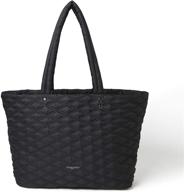 👜 black baggallini qto606 tote: women's handbags & wallets for totes logo