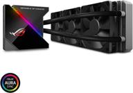 💦 asus rog ryujin 360 rgb все-в-один жидкостный процессорный кулер - 360мм радиатор, панель oled livedash, управление fanxpert, 3x 120мм 4-х пиновых вентиляторов noctua ippc pwm логотип