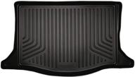 husky liners - 44091 cargo liner black, fits 2009-12 honda fit, 2013 honda base/sport logo