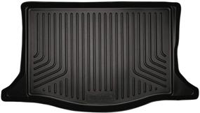 img 4 attached to Husky Liners - 44091 Cargo Liner Black, Fits 2009-12 Honda Fit, 2013 Honda Base/Sport