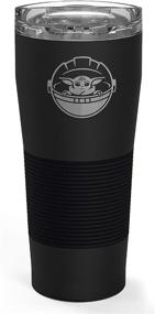 img 4 attached to 🥤 Premium Zak Designs Star Wars The Mandalorian Tumbler - Baby Yoda Edition (28oz, BPA-Free)