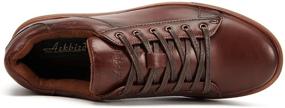 img 2 attached to Arkbird Fashion Men's Genuine Leather Original Shoes