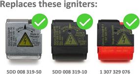 img 3 attached to 🔌 Замена модуля стартера 5DD 008 319, 307 329 076 для ксеноновых вспышек фар - BMW, Mercedes, Audi, Jaguar, Saab, Land Rover