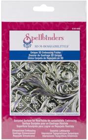 img 1 attached to 🌪️ Ornamental Swirls 3D Embossing Folder by Spellbinders M-Bossabilities