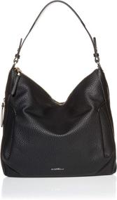 img 4 attached to Сумка Fiorelli Zip Slouchy Hobo черного цвета.