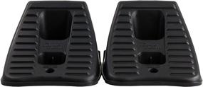 img 2 attached to 🔒 FloTool 11930MI Heavy Duty Wheel Chock, Pack of 2 - Enhanced SEO-Friendly Product Name