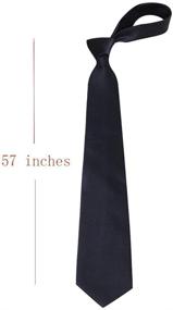 img 3 attached to SARA NELL Necktie Polyester Jacquard