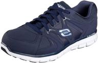 skechers synergy ekron walking charcoal logo