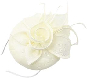 img 2 attached to 👒 Biruil Fascinators: Elegant Cocktail Headband for Special Occasions - Kentucky Women's Accessories