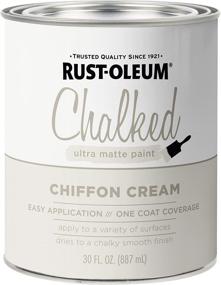 img 3 attached to 🎨 Rust-Oleum 329598 Ultra Matte Interior Chalked Paint 30 oz, 30 Fl Oz (1-Pack)