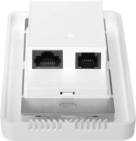 img 1 attached to 🔌 In-Wall PoE Access Point: Edimax IAP1200 AC1200 Dual Band, Single & Multiple Locations, White